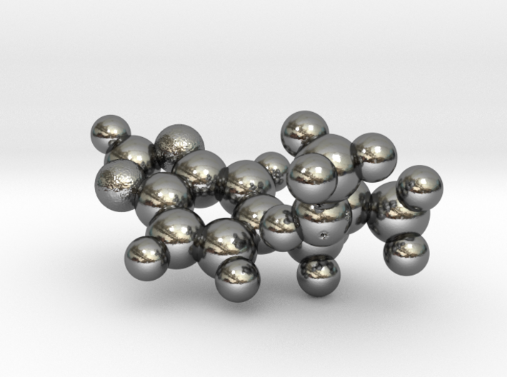 MDMA molecule 3d printed 