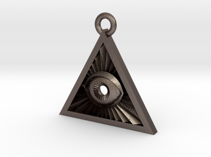 Illuminati -Pendant v1a 3d printed 
