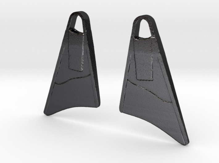 Bodyboard Fins Necklace 3d printed 