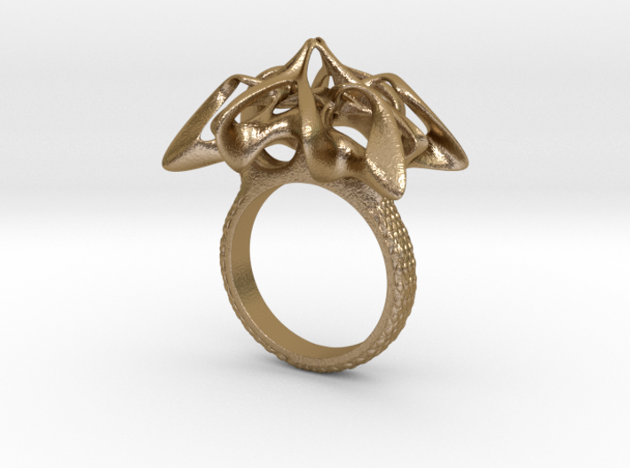 Scarab Ring 3d printed 