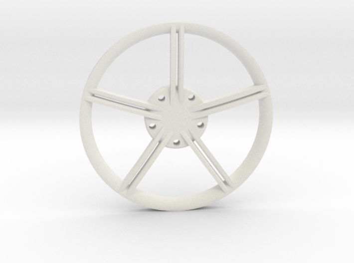 18&quot; Split 5 spoke wheel center 1/12 3d printed