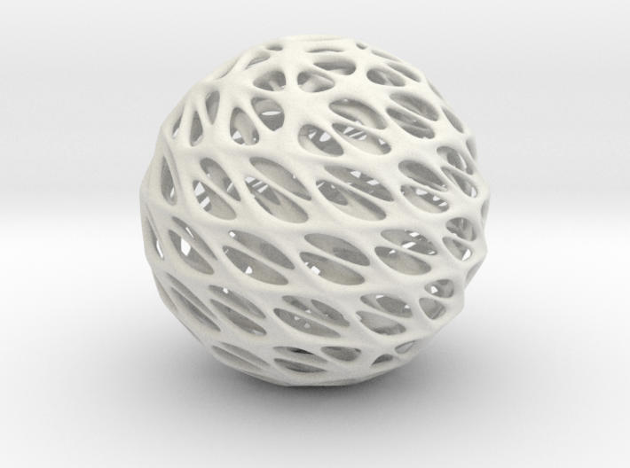 Moby Hanging Light Shade Big 3d printed 