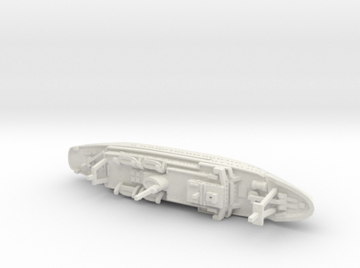 RRS Discovery (1962) (1:1200) 3d printed 