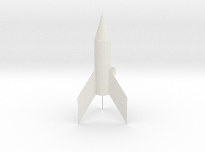 Estes mini rocket 3d printed 