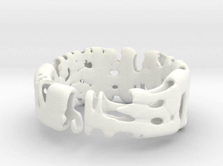 Plasma ring hollow 28mm (outer size) 3d printed 