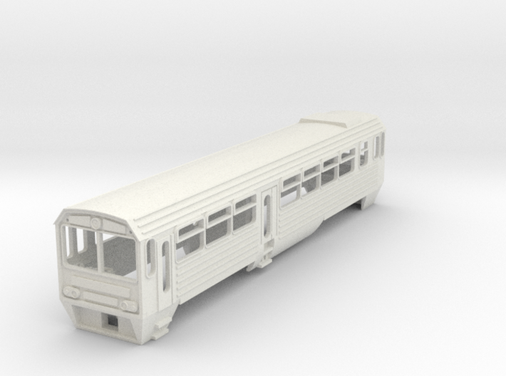 Mbxd2 - 001 railcar body, HOe scale 3d printed 