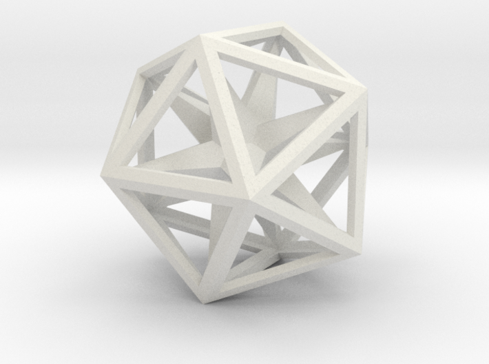 Icosahedron Convex Hull 3d printed