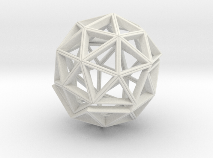 Polyhedral Sculpture #30 (3.7 cm) 3d printed 