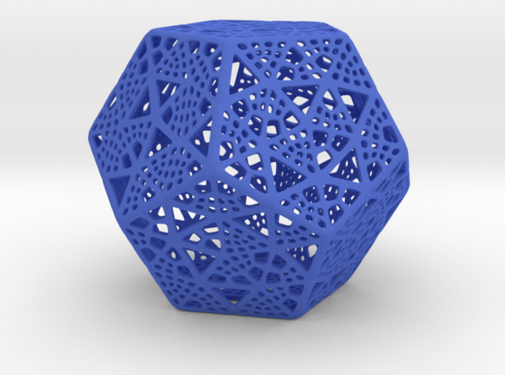 Like Fractal Subdivided Dodecahedron 3d printed 