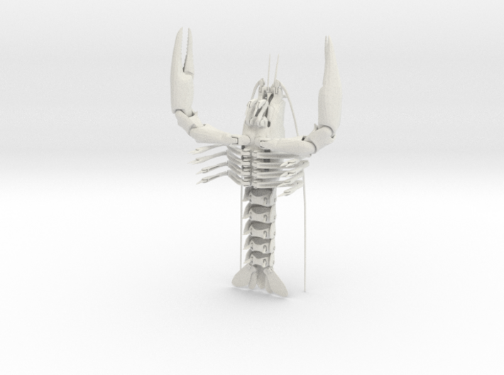 Articulated Crayfish 3d printed 