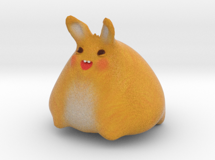 Happy Rabbit 3d printed 
