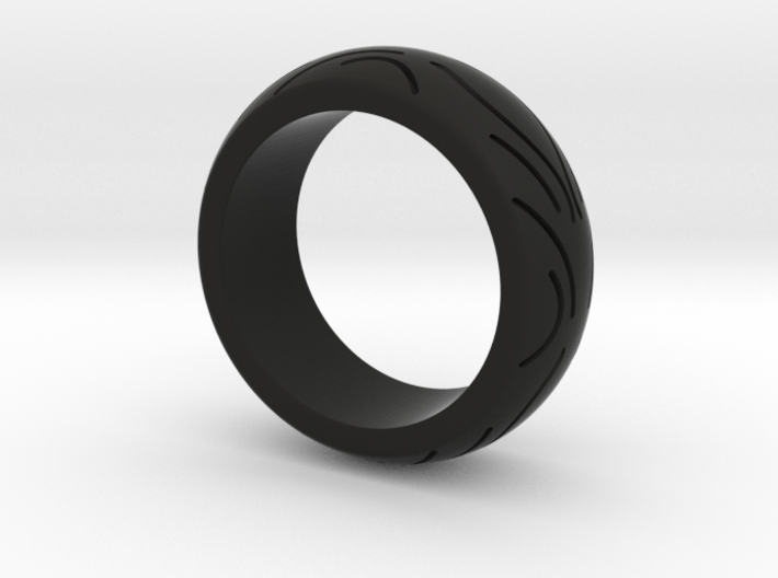 Motorcycle Low Profile Tire Tread Ring Size 7 3d printed 