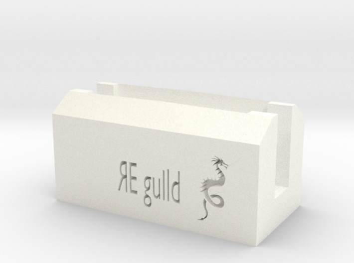 RE Guild D&D Player Card Holder 3d printed 