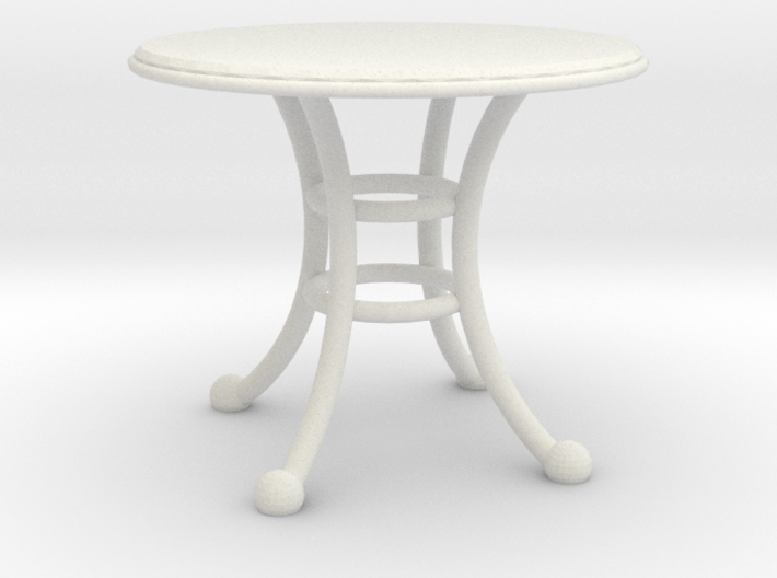 1:24 Rod Iron Table 3d printed 