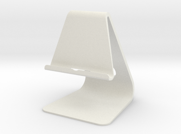The Ipad stand (shelled) 3d printed 