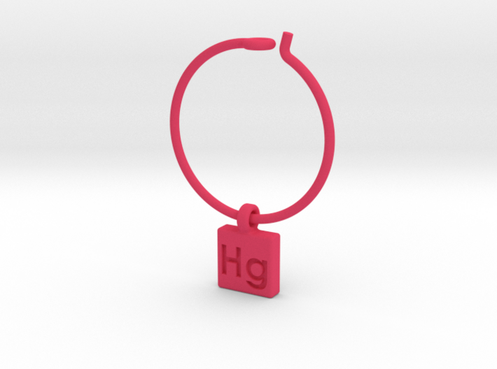 Element Wine Charm - Hg 3d printed 