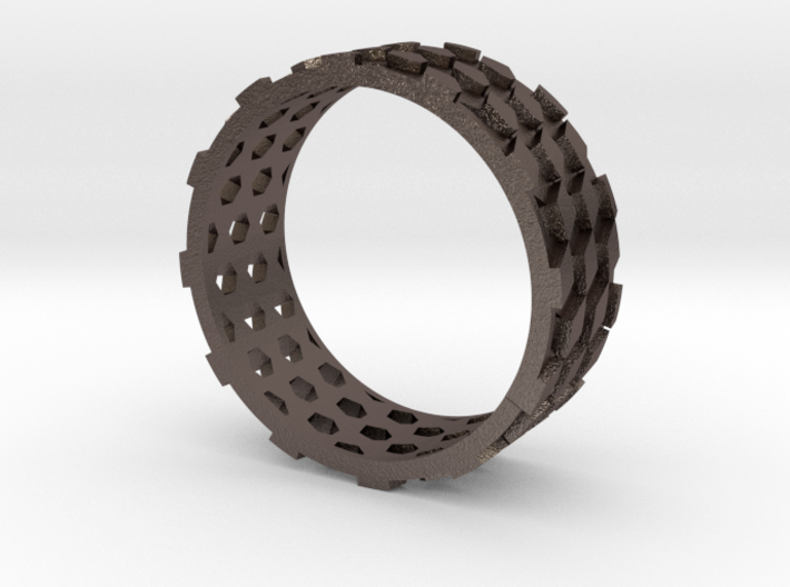 Parquet Deformation Ring (59mm) 3d printed 