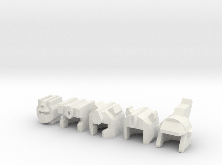 Robohelmets: Dinobuddies 3d printed 