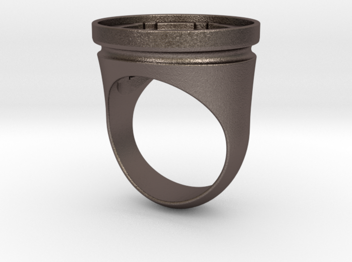 Empire Seal Ring 3d printed 