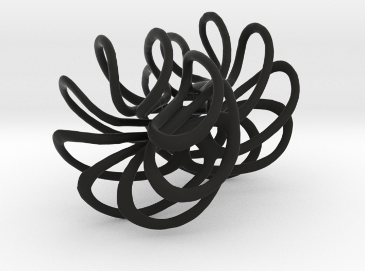 Twisted egg 3d printed 