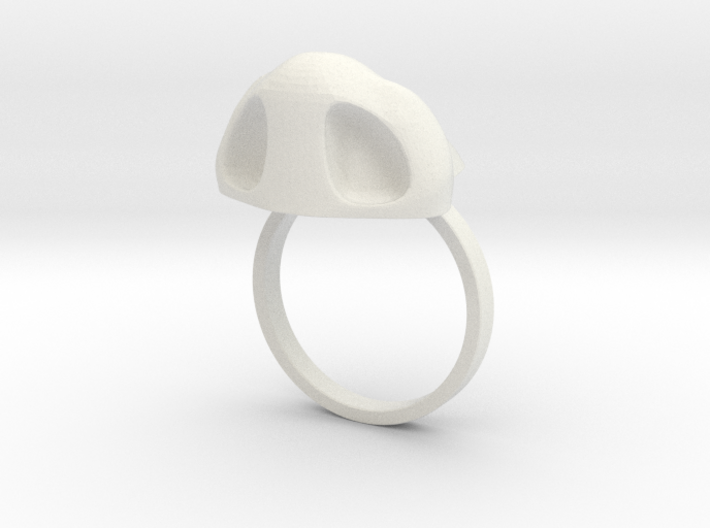 Amazing Zheng3 Nose Ring, Size 10 3d printed 