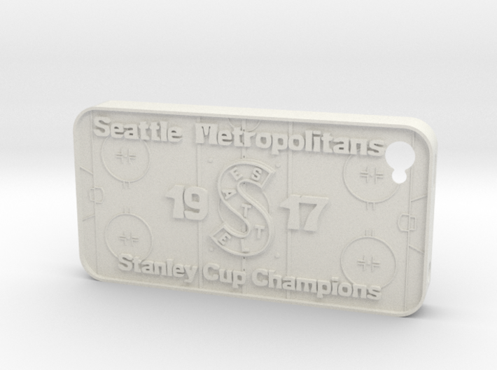 iPhone 4 Seattle Metros Hockey 3d printed 