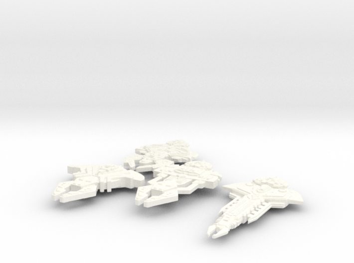 Cardassian Ships 4-Pack 3d printed 