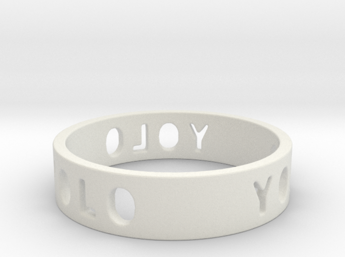 YOLO TYPE 2, Size 6.5 Ring Size 6.5 3d printed 