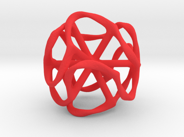 Dodecahedron Mesh - small 3d printed 