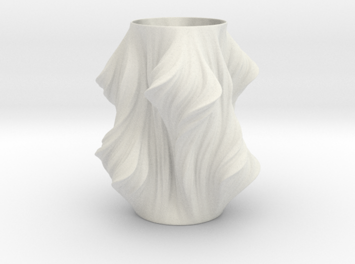 Julia Vase #011 - Heatwave 3d printed 