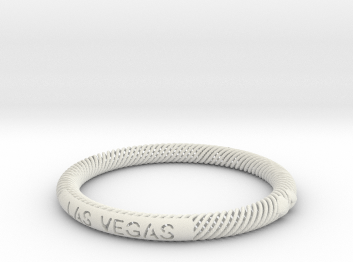 Bracelet Flexible Las Vegas 3d printed 