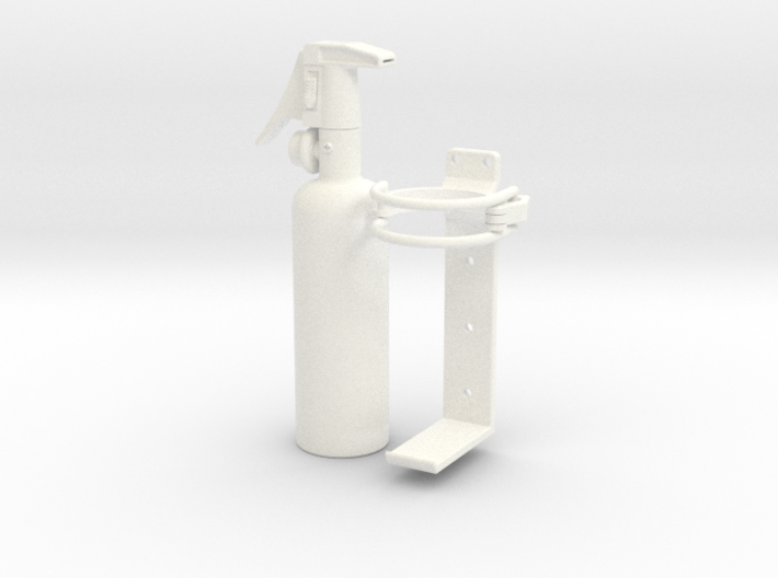 1:6 Scale approx.-Fire Extinguisher Assy - Dissemb 3d printed 