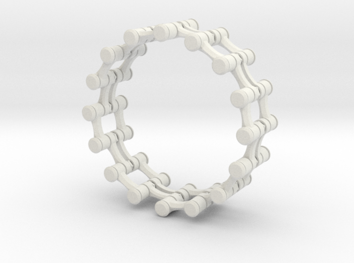 Chain Link Bracelet 3d printed 