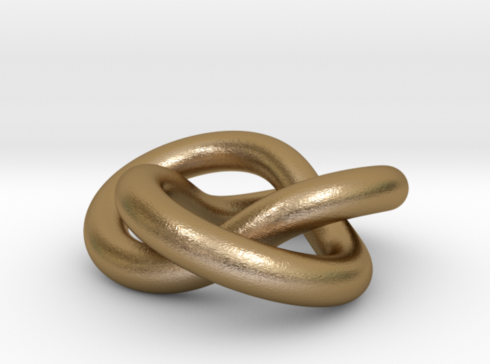 Trefoil knot 3d printed