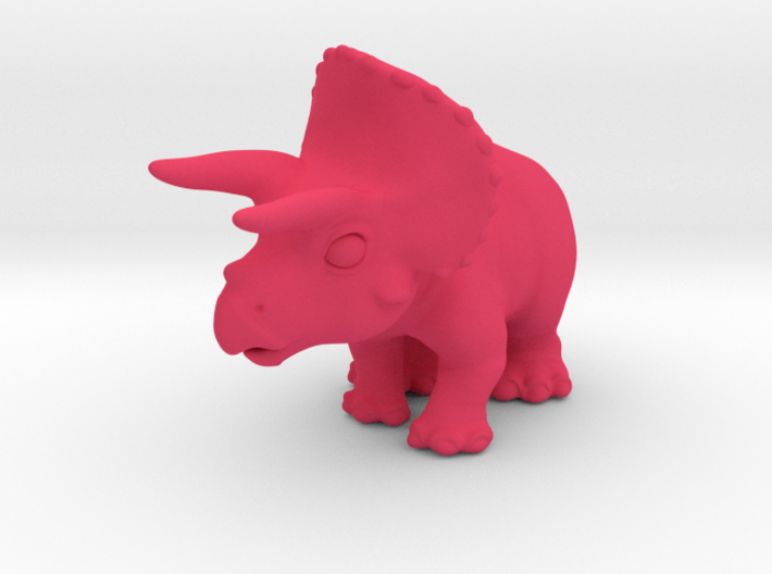 Triceratops Chubbie Krentz 3d printed 