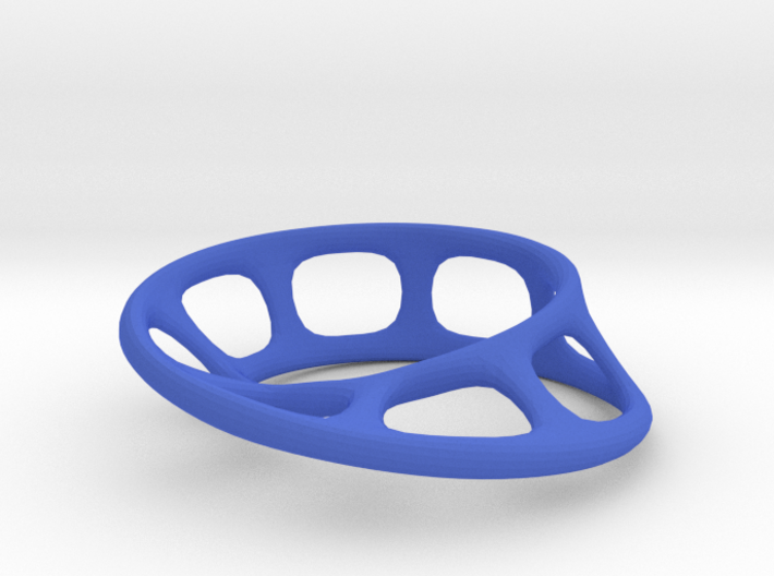 Wired Möbius Strip 3d printed 