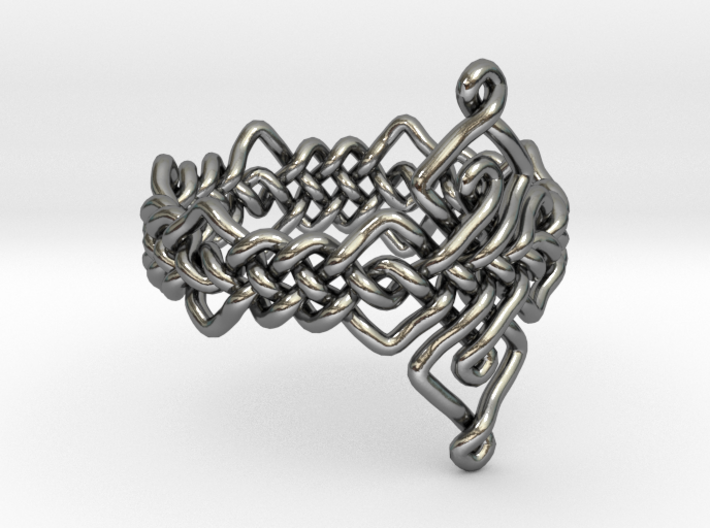 Celtic Ring - Size 7 3d printed 