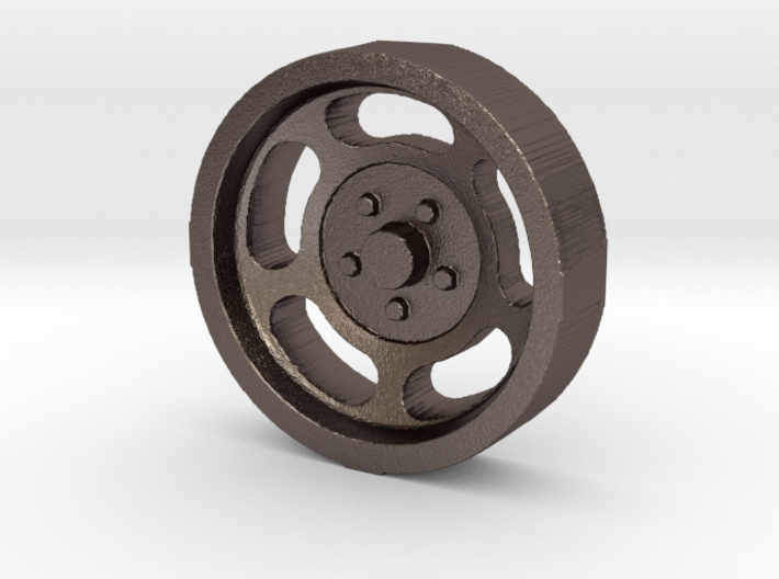 Aluminum Slotted Wheel - BSF 3d printed 