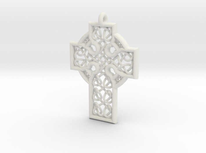 Celtic Cross 3d printed 