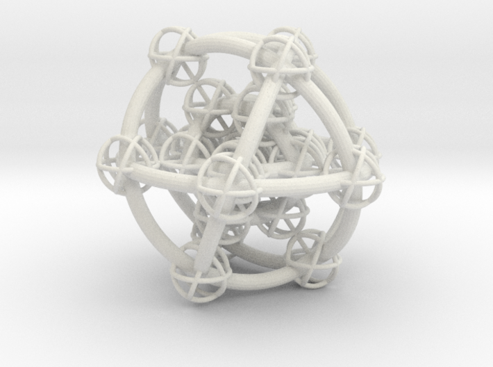 Metatron's Hypercube Variations 50mm 3d printed 