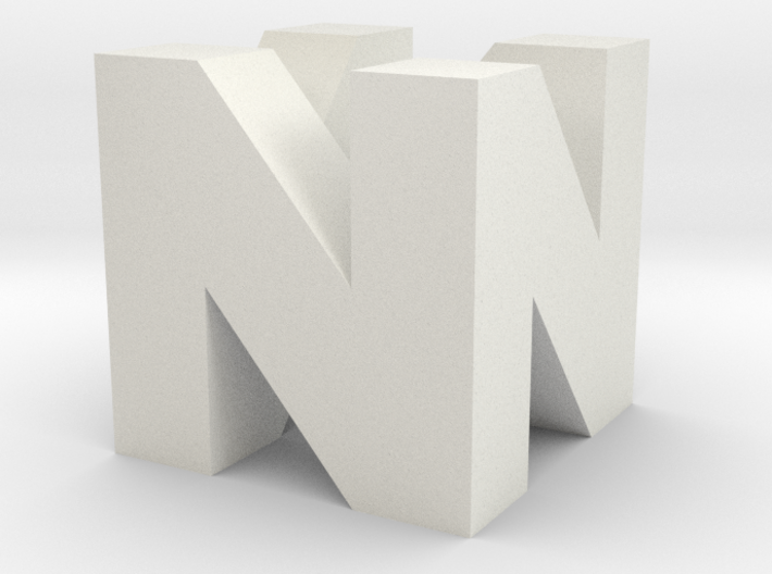 N64 Logo 3d printed 