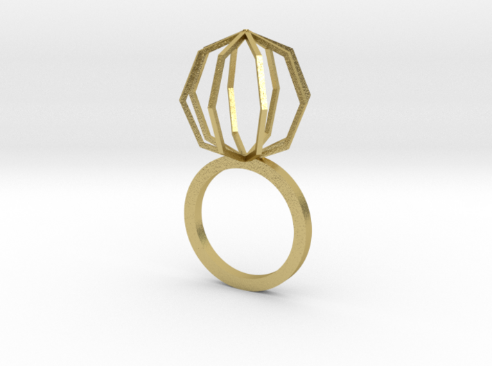 Ngon Ring size 9 3d printed 