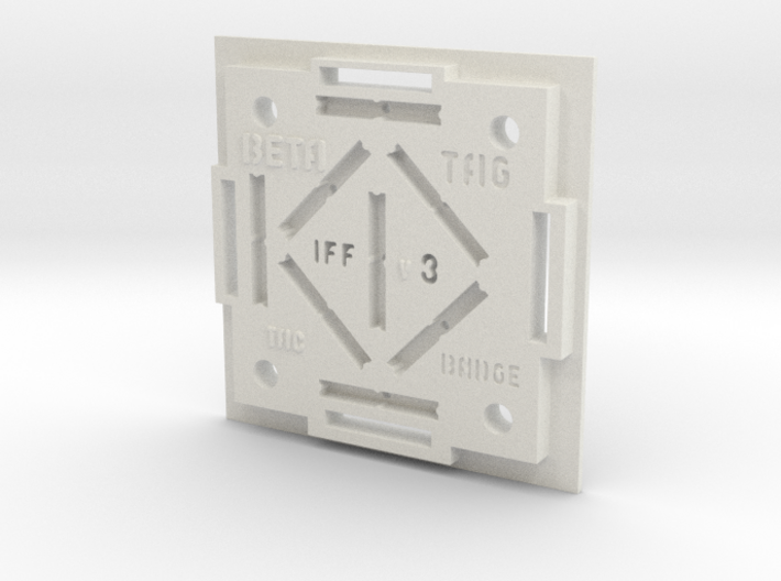 BETATAG  Tactical v3 IFF  Tritium Vial Holder 3d printed 