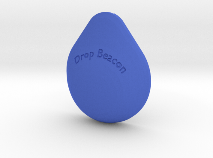 DropBeacon-Top-With-Snap-Mechanism-20140221 3d printed 