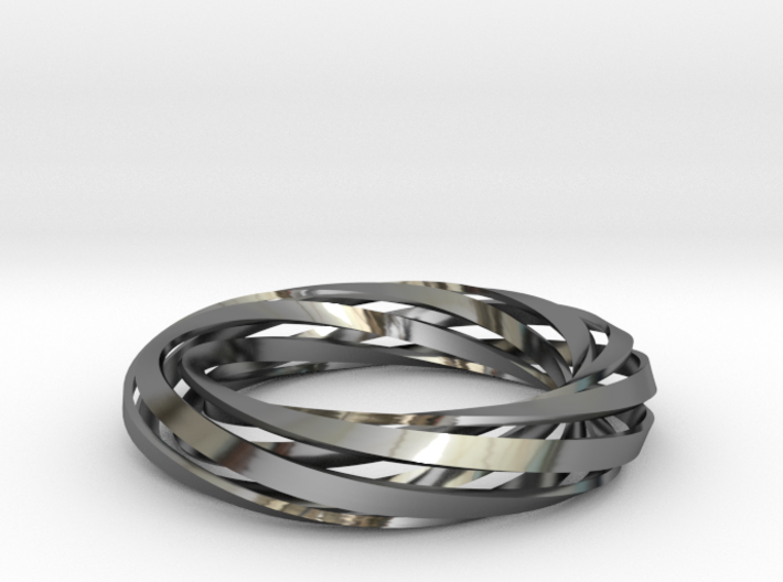 Twist Bracelet (M) 3d printed 