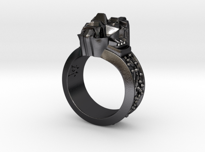Neuromancer Avatar Ring (US Size 10) 3d printed 