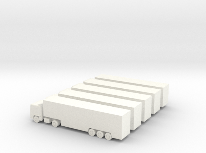 Airport GSE 1:400 Truck Trailer  3d printed 