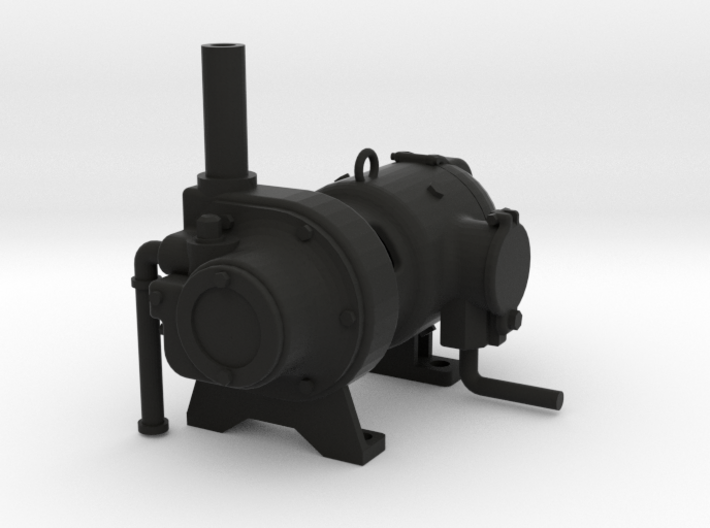 3/4" scale turbo generator for live steam 3d printed 