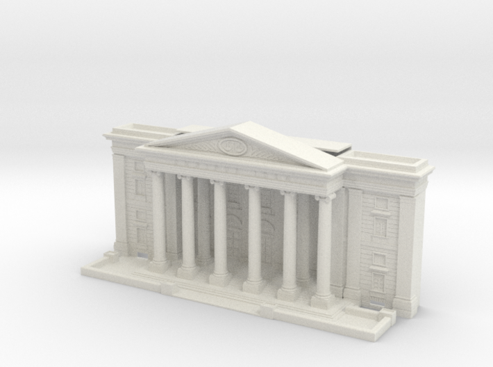 The Law Court Façade  3d printed 
