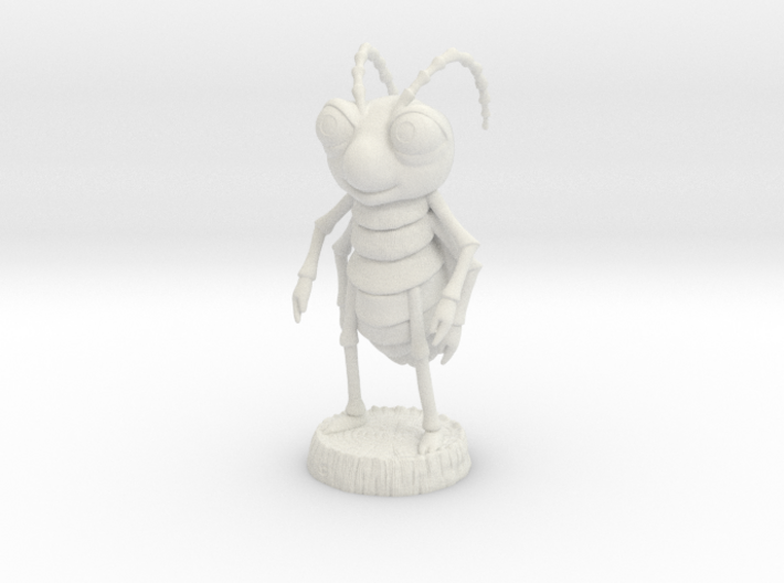 The Grub - animation character 3d printed 
